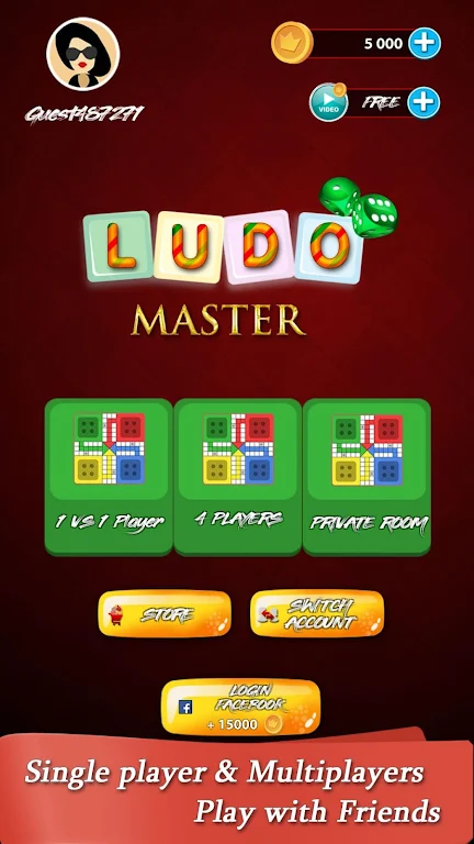 Ludo Master : Ultimate Dice Game Schermafbeelding 1