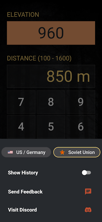 ALL - HLL Artillery Calculator Ảnh chụp màn hình 2