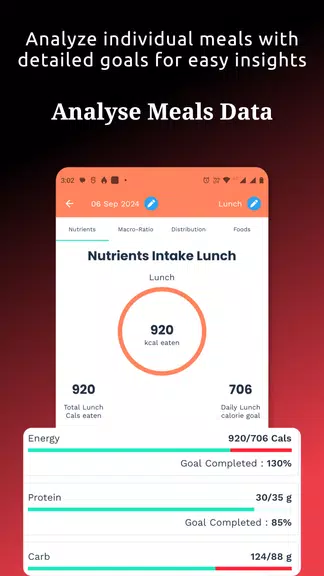 Food Tracker & Calorie Counter Скриншот 1