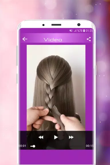 Hairstyles Step by Step Videos 스크린샷 3