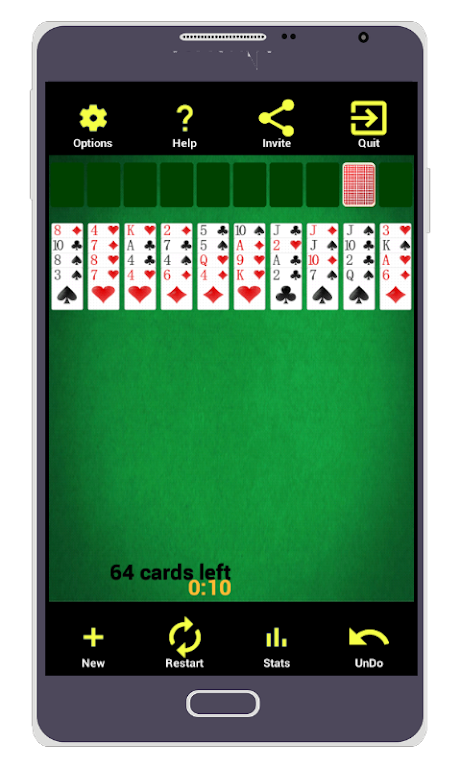 Free Solitaire - Forty Thieves 螢幕截圖 0
