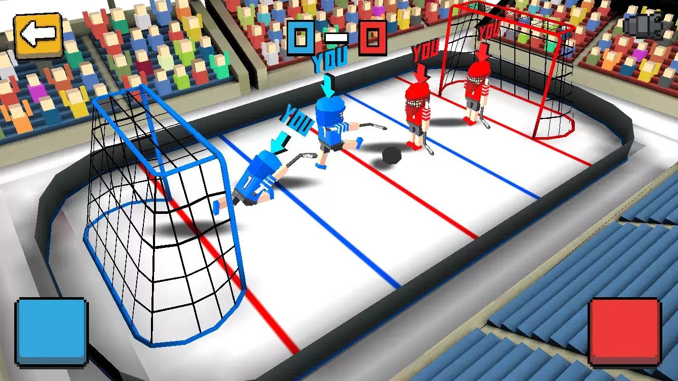 Cubic Hockey 3D Ekran Görüntüsü 2