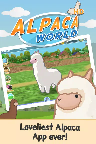 Alpaca World HD+ 螢幕截圖 0