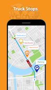 Truck GPS navigator, Direction Скриншот 3