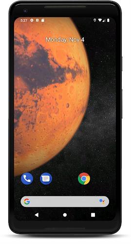 Mars 3D Live Wallpaper 螢幕截圖 2