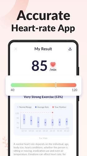 Heart Rate Monitor: Pulse स्क्रीनशॉट 0