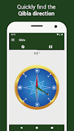 Prayer times: Qibla & Azan Zrzut ekranu 3