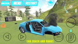 Car Crash And Roads スクリーンショット 2