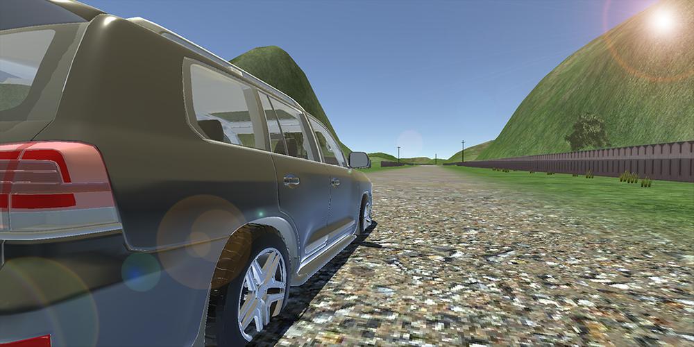 Land Cruiser Drift Simulator Captura de pantalla 0