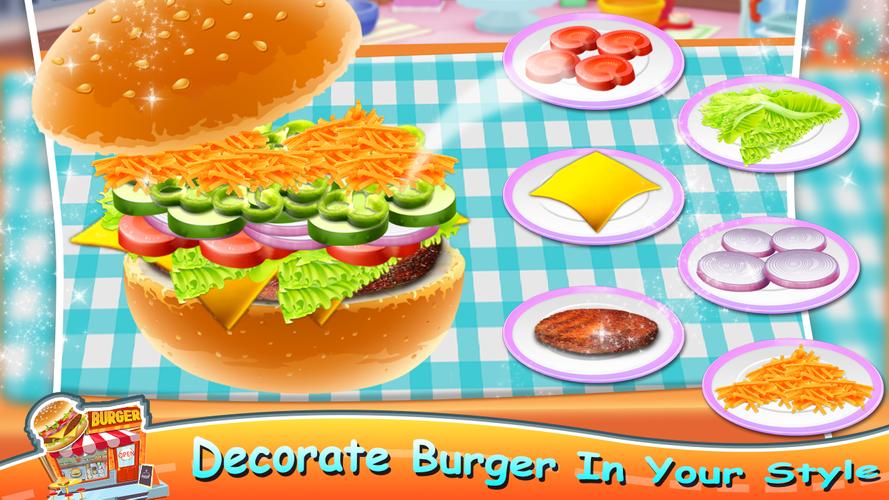 Pizza Burger - Cooking Games Tangkapan skrin 3