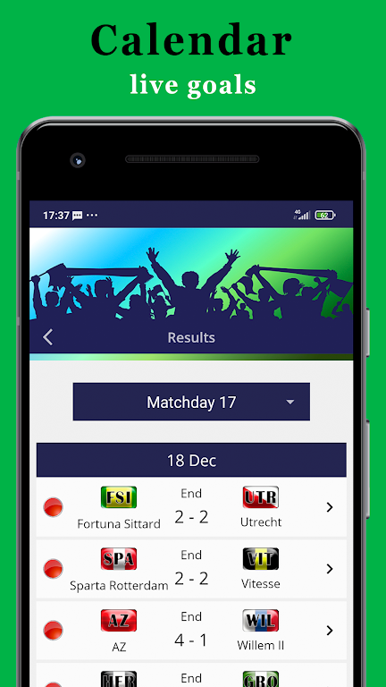 Info Eredivisie Ảnh chụp màn hình 0