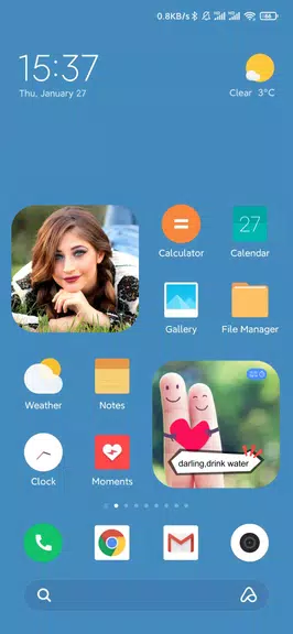 Moments Widget Скриншот 1