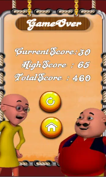 Motu Patlu Kanche Game ဖန်သားပြင်ဓာတ်ပုံ 2