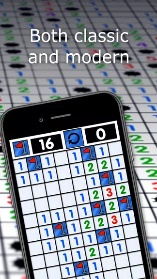 Minesweeper - Sweeping mines ภาพหน้าจอ 2