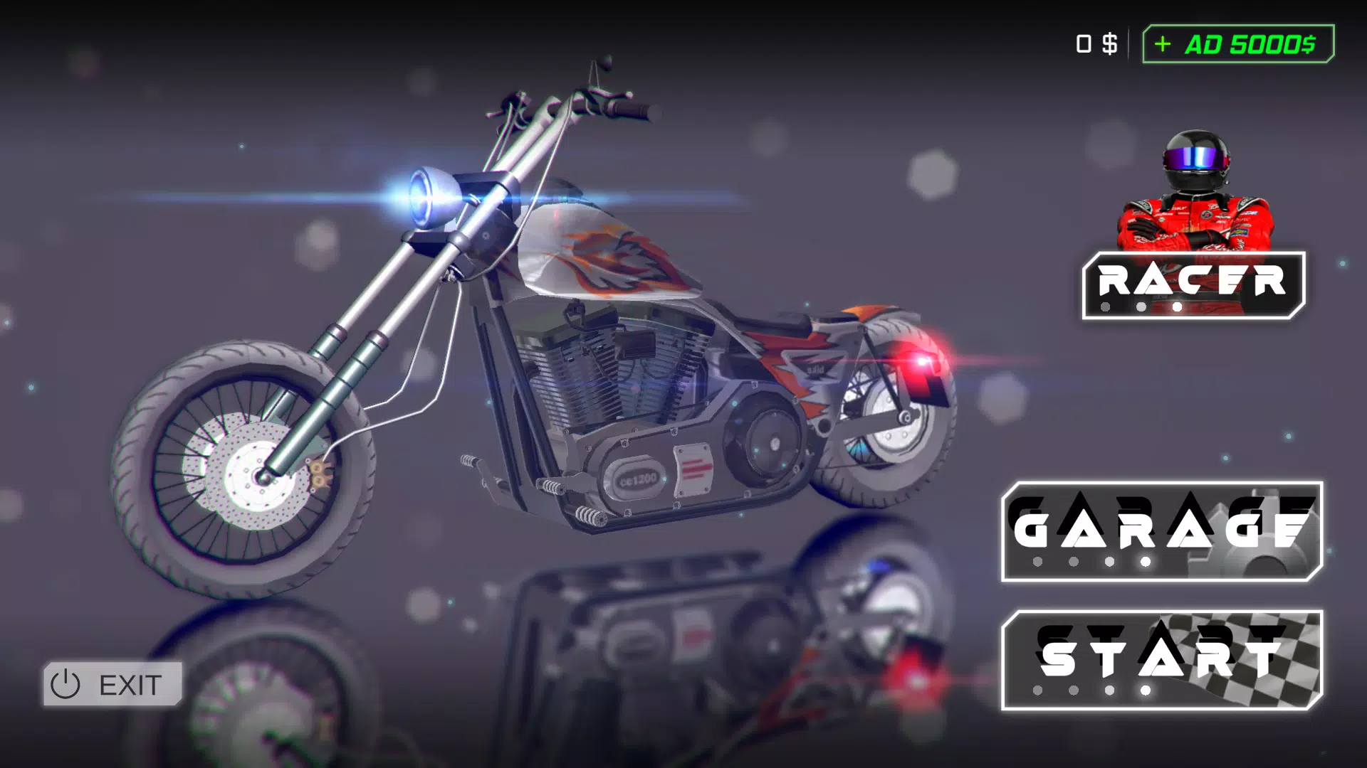 Harley Turbo Motorcycle Racing Captura de pantalla 2