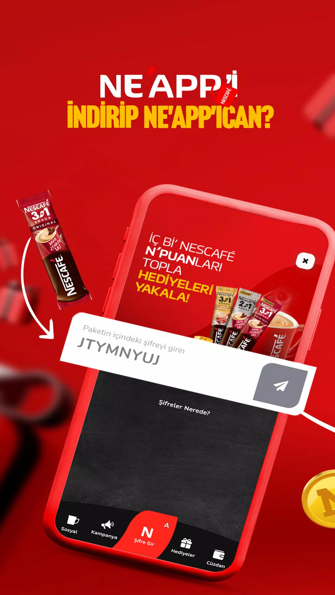 Nescafé 3ü1 Arada NE'APP 스크린샷 0