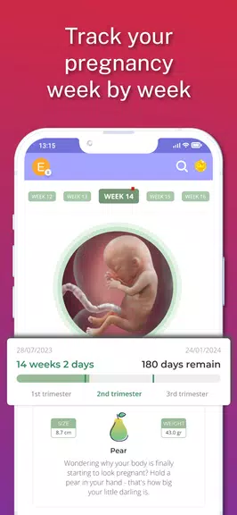 Momercy Pregnancy & Baby Care Schermafbeelding 2