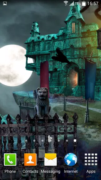Halloween Live Wallpaper Tangkapan skrin 2