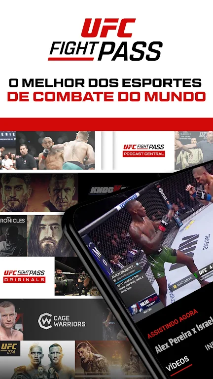 UFC Fight Pass - MMA ao vivo Tangkapan skrin 0