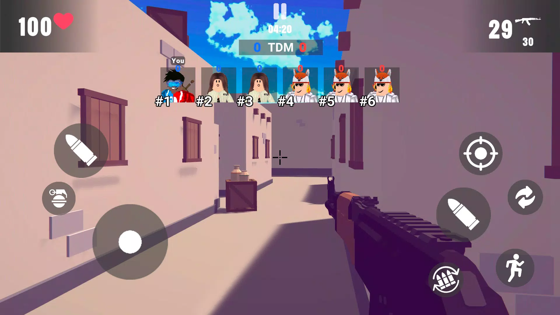 Gunfight Arena: Obby Shooter应用截图第1张