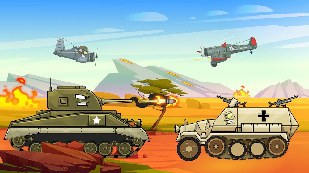 Schermata Merge Tanks: Combat war Stars 2