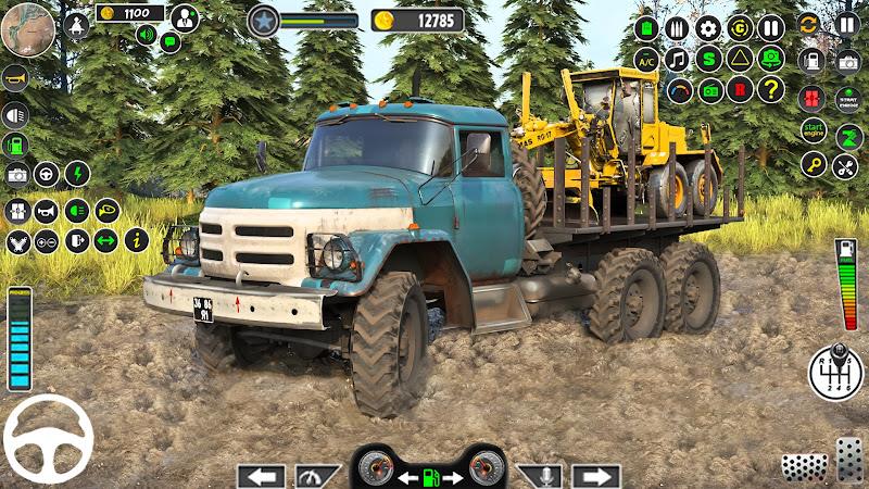 Snow Mud Truck Runner Offroad Capture d'écran 2