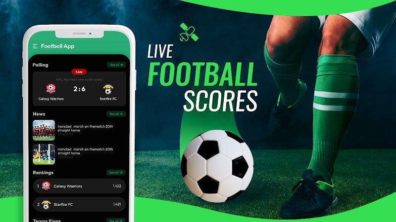 Live football: Live Soccer Скриншот 0