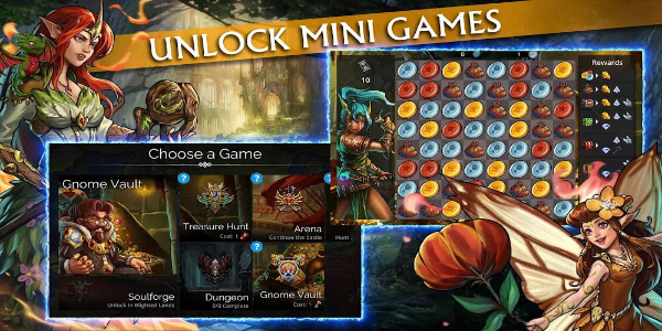 Gems of War MOD 螢幕截圖 0