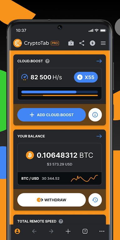 CryptoTab Browser Pro Mod Ekran Görüntüsü 1