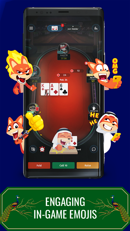 PokerBaazi: Practice Poker Zrzut ekranu 0