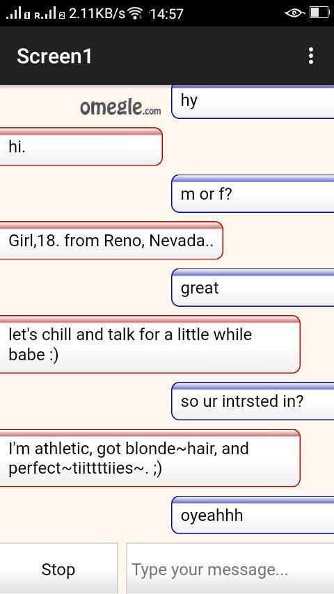 Omegle Chat - Talk to Strangers ဖန်သားပြင်ဓာတ်ပုံ 1