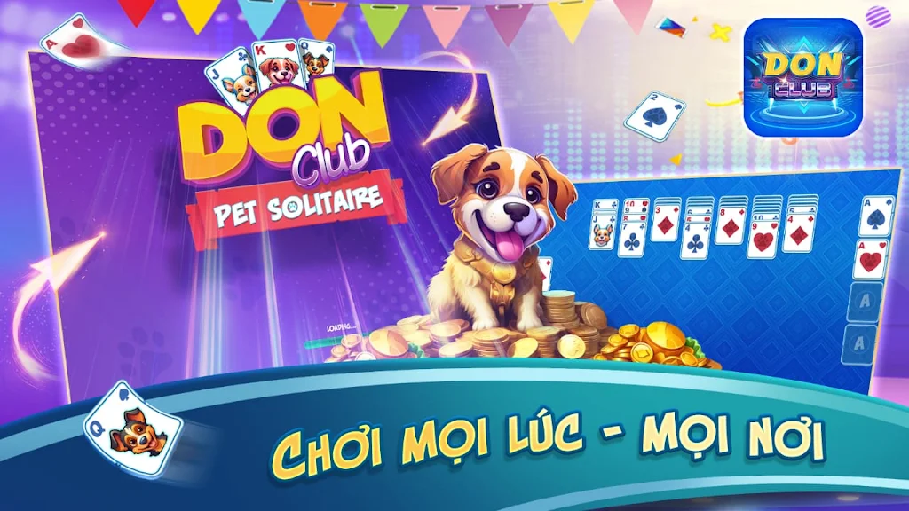 DonClub No Hu Pet Solitaire Captura de tela 0