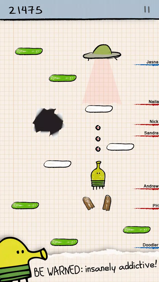 Doodle Jump स्क्रीनशॉट 0