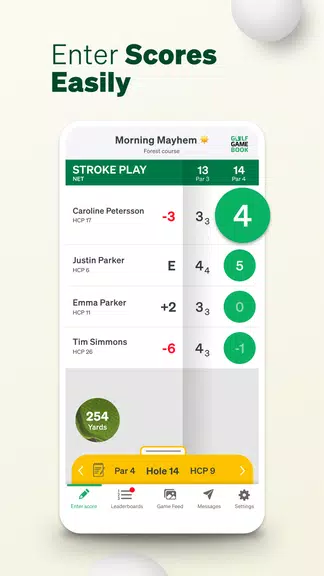 Golf GameBook Scorecard & GPS Screenshot 2