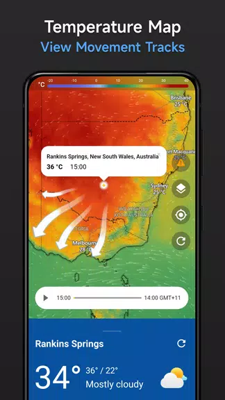 Live Weather & Radar Map Ekran Görüntüsü 2