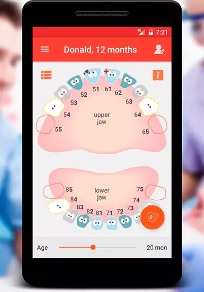 Teething Calendar Tangkapan skrin 0