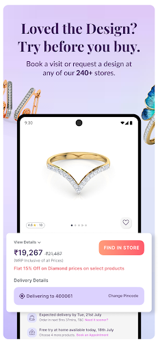 CaratLane - A Tanishq Partner Ảnh chụp màn hình 1