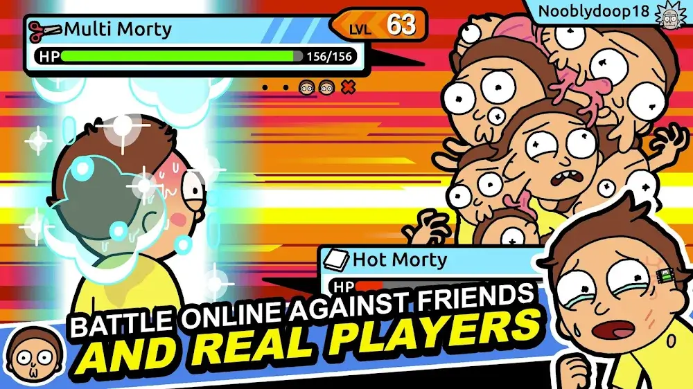 Rick and Morty: Pocket Mortys スクリーンショット 1