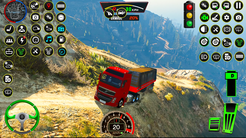 Real Cargo Truck Driving Games Captura de tela 1