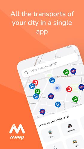 Meep - Personalized routes ภาพหน้าจอ 0