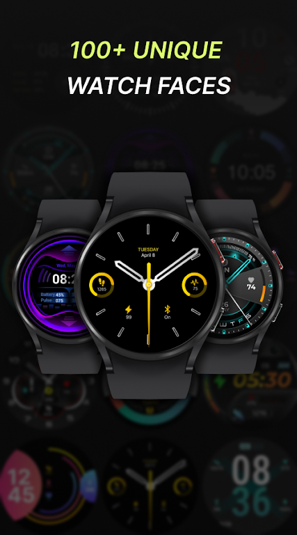 Watch faces - Clock Wallpaper Tangkapan skrin 2