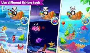 Fisher Panda - Fishing Games Ảnh chụp màn hình 3