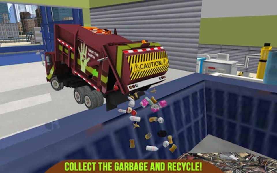 Schermata Garbage Truck Recycling SIM 3