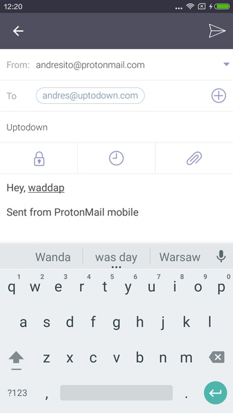 Proton Mail Tangkapan skrin 1