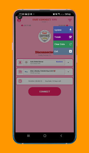 Fast Connect VPN स्क्रीनशॉट 3