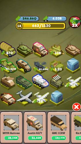 Idle military vehicle Captura de pantalla 3