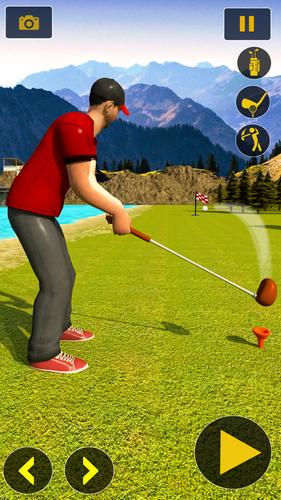 Golf Strikes Offline Golf Game 스크린샷 0