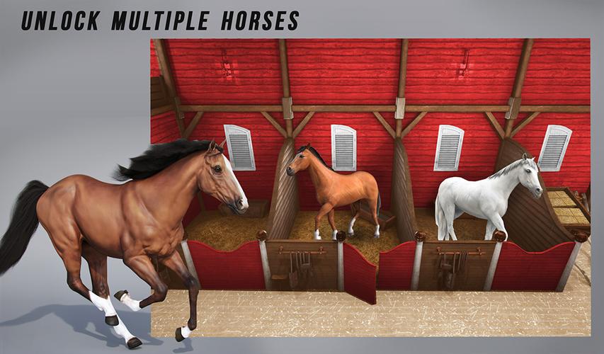 Horse Show Jump: Horse Games 螢幕截圖 1