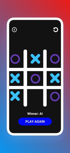 Tic Tac Toe - 2 Player Offline ภาพหน้าจอ 1