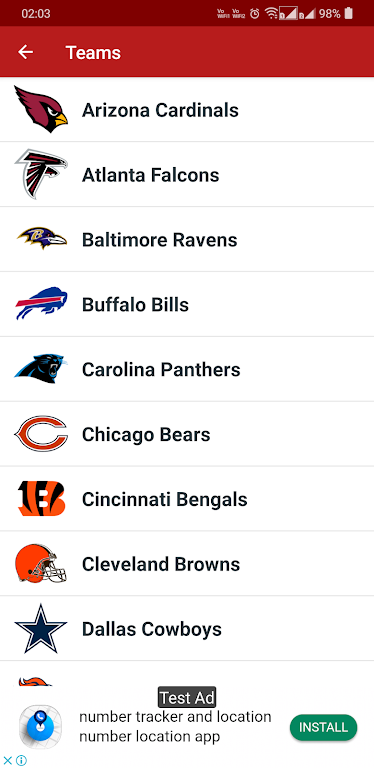 2024 NFL Schedule Scores ภาพหน้าจอ 3